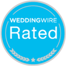 WeddingWire Rated