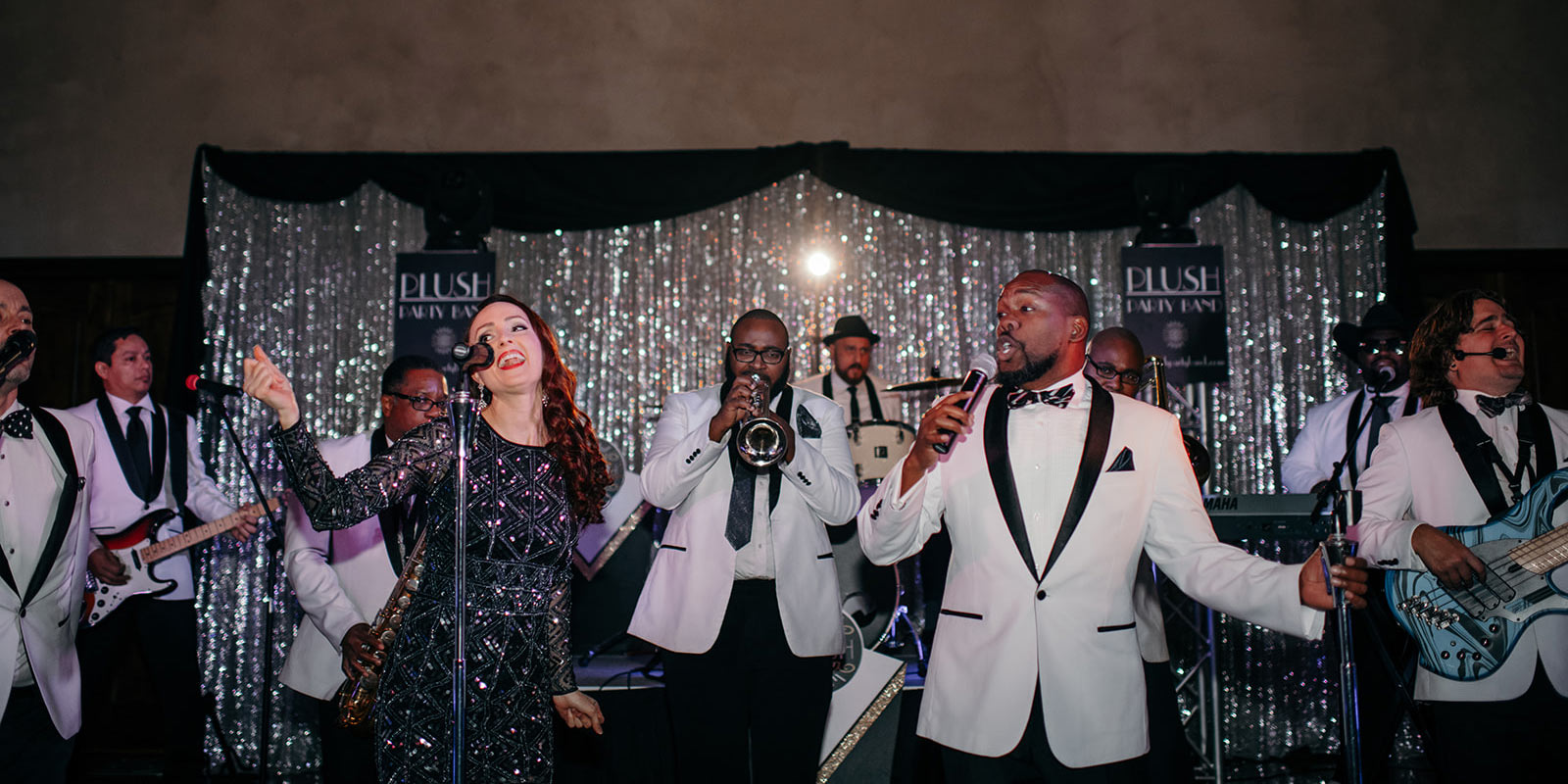 Plush Party Band performing live